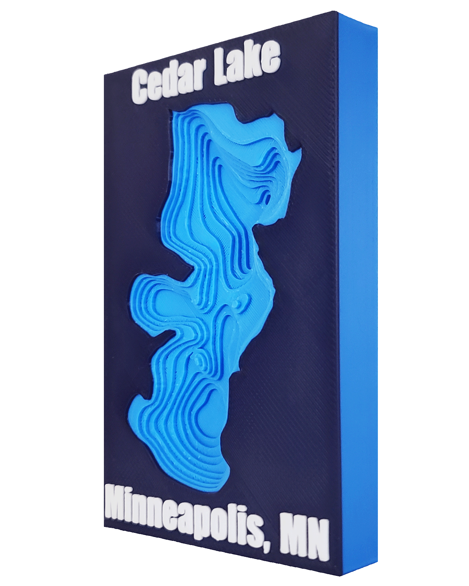 itty bitty builds - Wholesale Magnet - Cedar Lake Magnetic Topo Map1