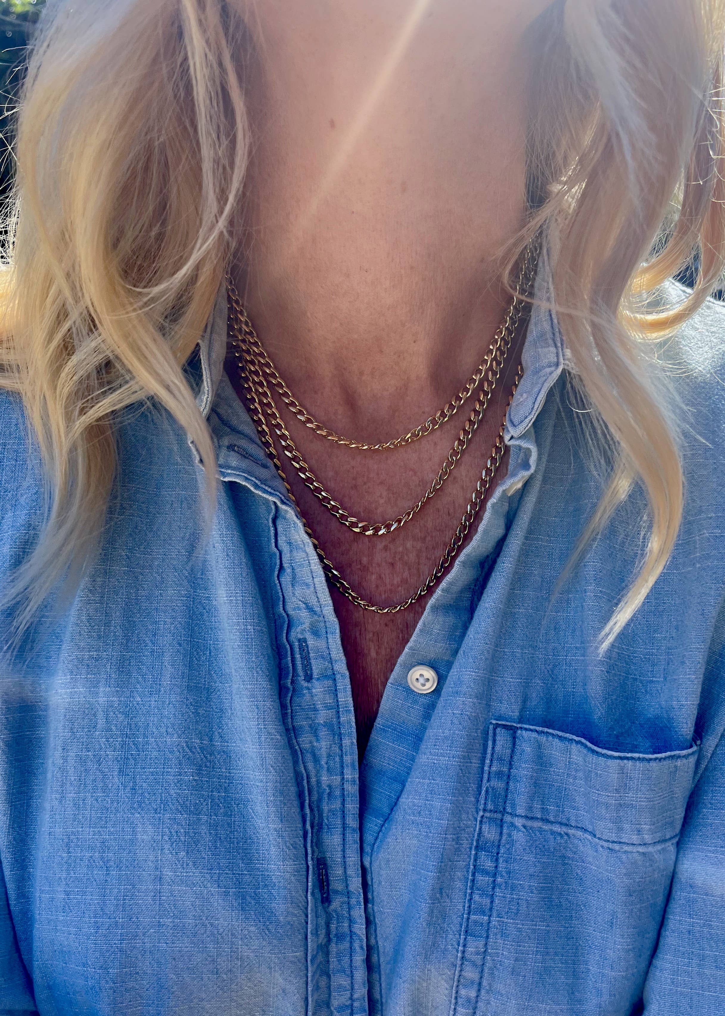 Jessica Matrasko Jewelry - Wholesale Link & Chain Necklace - Missy Necklace-New Lengths Added!2