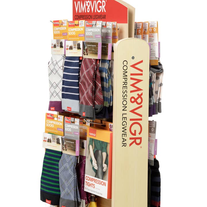 Vim & Vigr Counter Display for wholesale by Green Ash Decor