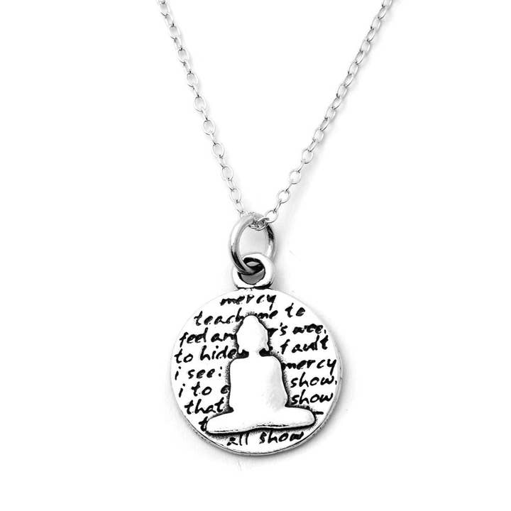 Buddha-Halskette (Barmherzigkeit)-D53SM für den Großhandel von Kevin N Anna