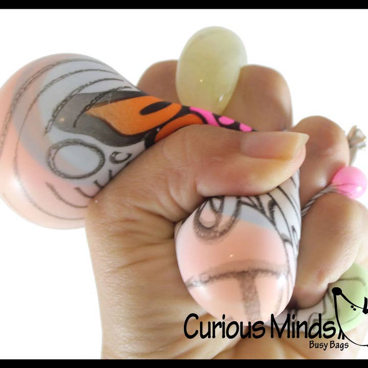 Curious Minds Toys - Venta al por mayor Juguete blando - Niños y bebés - Nee-Doh Presiona-Doh Blanco y Negro Cambia de Color Suave