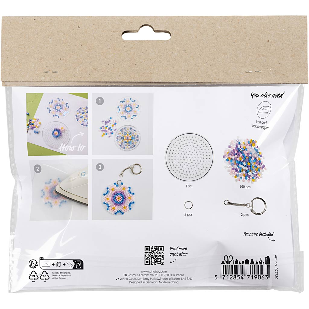 Hobbygroep - Wholesale DIY Craft Kit - Kids - CC Mini Hobby Set Iron Beads Charms for a Bag1