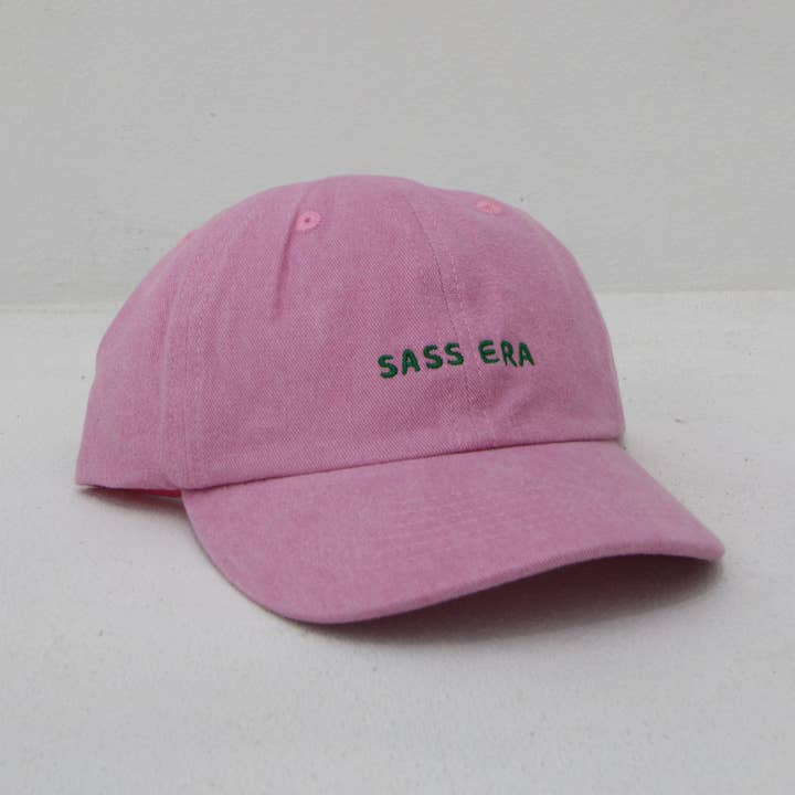 'Sass Era' Cap | Stonewash Pink for wholesale by Anchor & Arrow