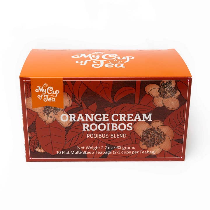 My Cup of Tea - Wholesale Tea bags - Orange Cream Rooibos Tea0