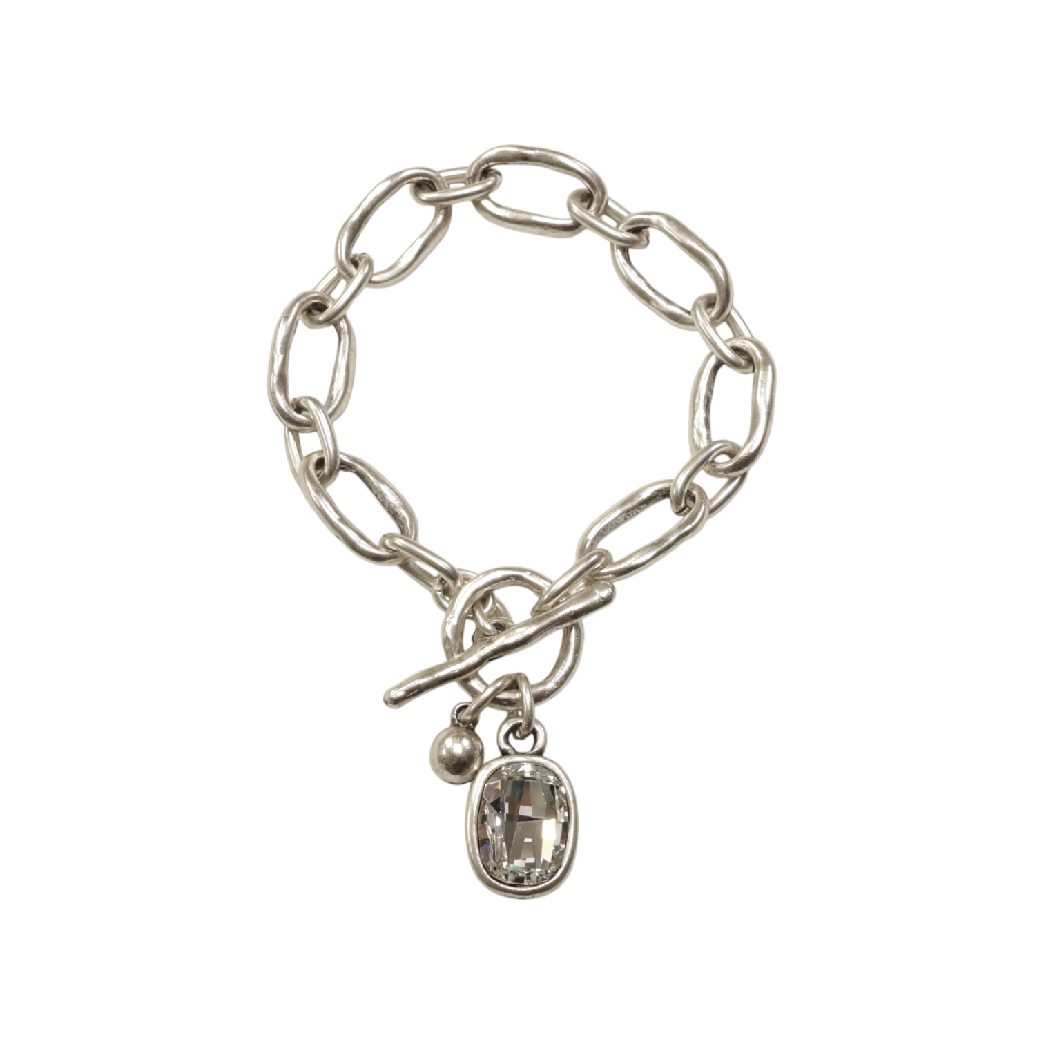 The Ancient Bazaar Jewelry & Accessories - Wholesale Charm/Dangle Bracelet - Item # NB-2919 - Pewter Bracelet  4