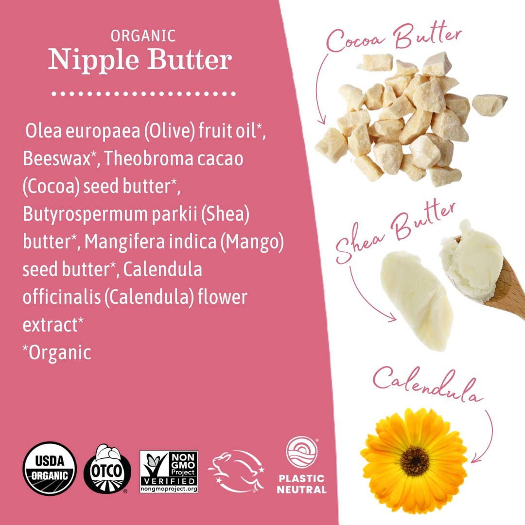 Earth Mama Organics - Wholesale Nipple Cream - Maternity - Organic Nipple Butter2