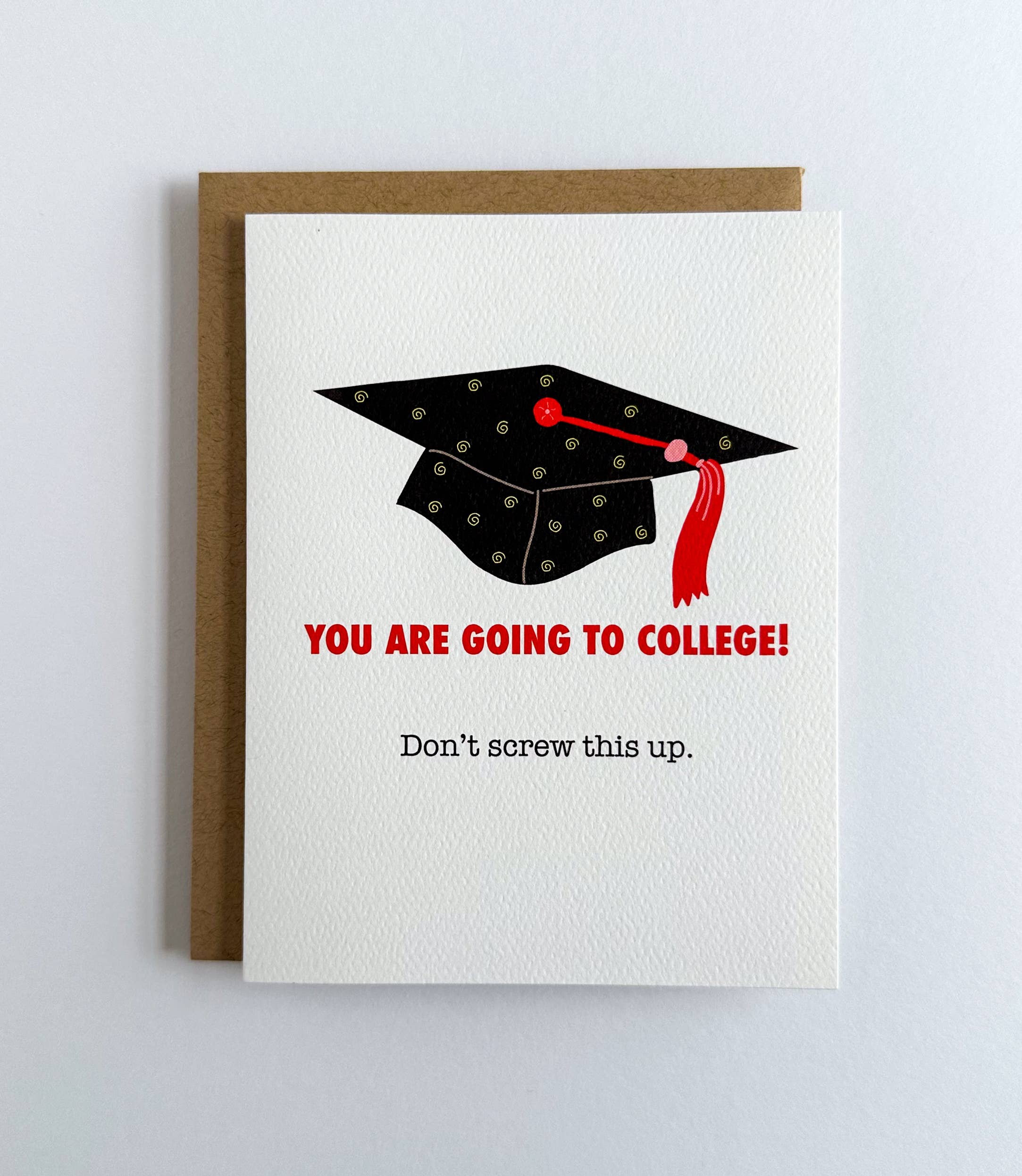 Wild Card Creations - Wholesale Graduation Card - Don't Screw This Up Graduation0