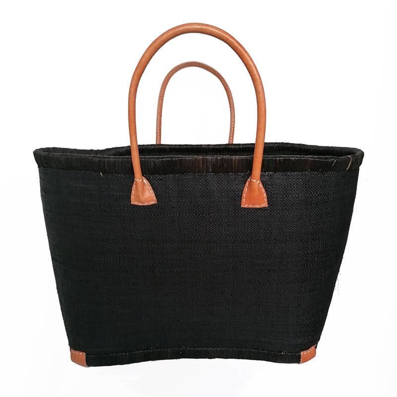 Le comptoir de la plage - Wholesale Beach Bag - Morondova" rabane bag with pouch Assorted pack10