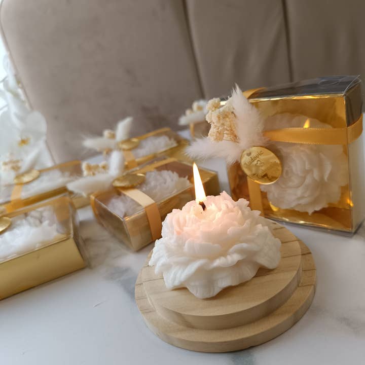 Prechi creations - Wholesale Novelty Candle - Bougie Personnalisée pour Mariage - Cadeau de Mariage Unique4