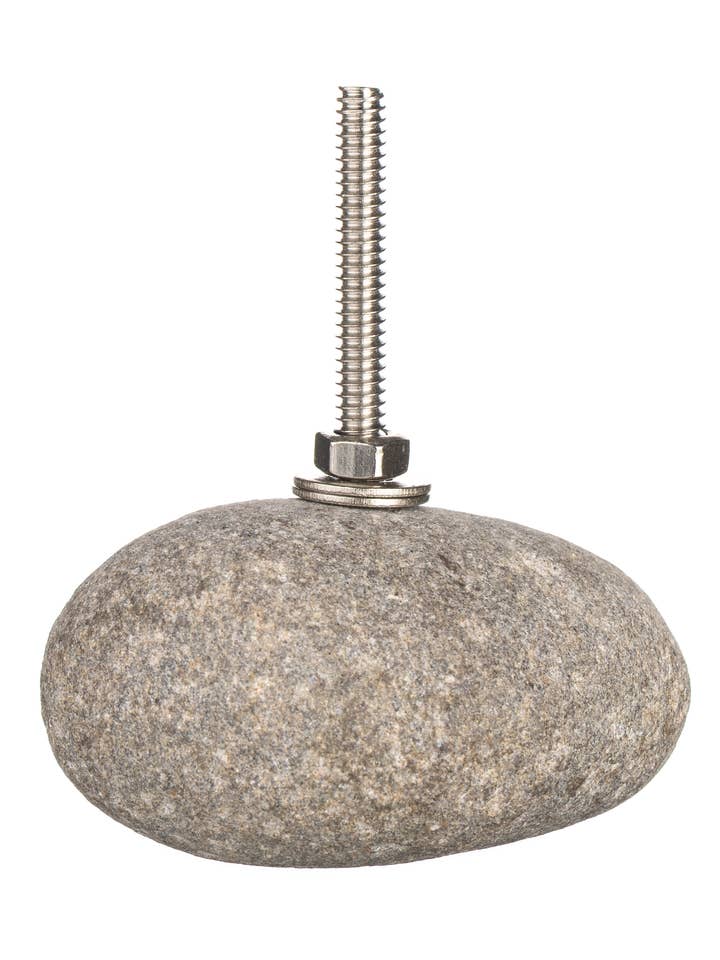 Stone Drawer Knob (Single) for wholesale by Shoeless Joe Ltd