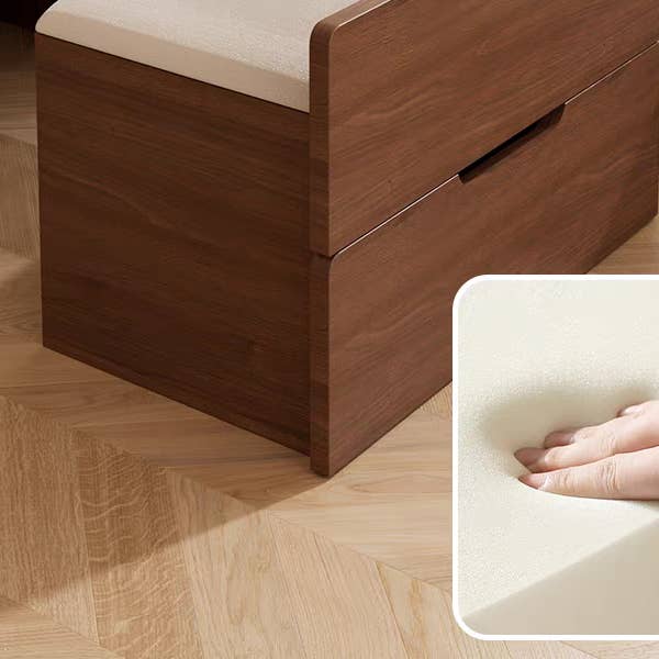 HOMYCASA DESIGN INC - Wholesale Bedroom Furniture - Lillemor 3-in-1 Compact Vanity Desk with Flip Top Mirror and Storage Ottoman4