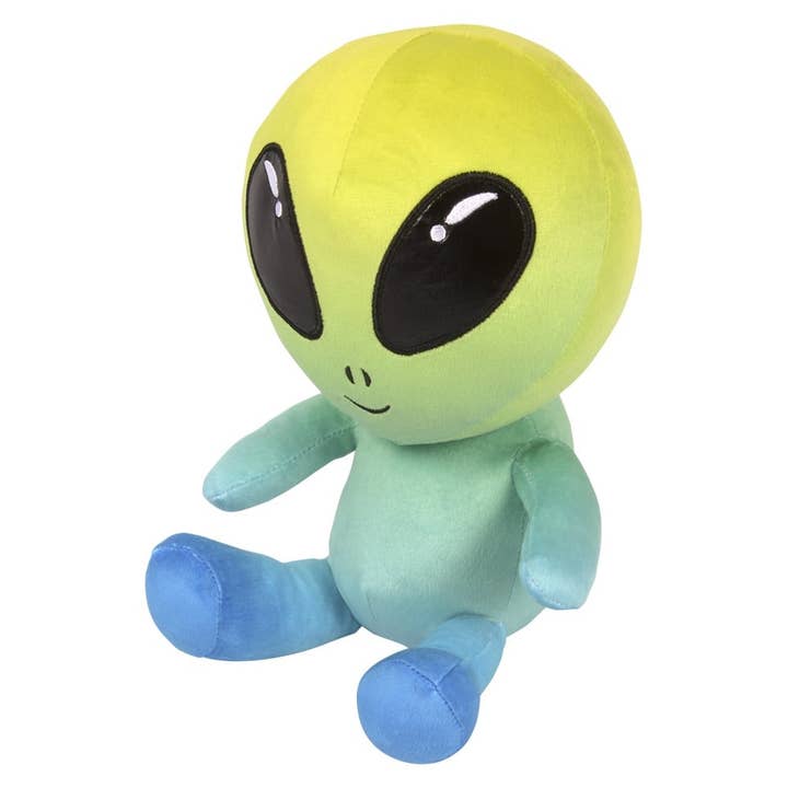 La Luna Bella - Toys - Venta al por mayor Peluche - Niños y bebés - Juguetes de peluche Tye Dye Alien Plush LLB de 9 pulgadas