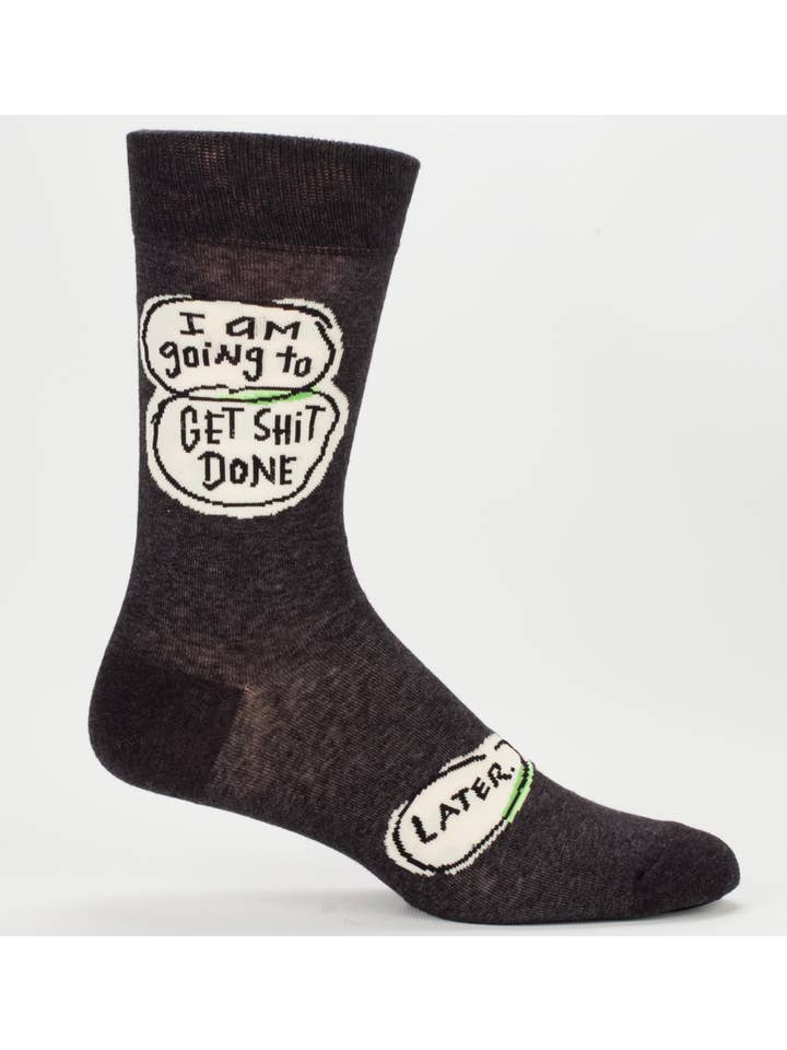 Incognito – wholesale Socks – Men's – Get Shit Done Later Men's Socks