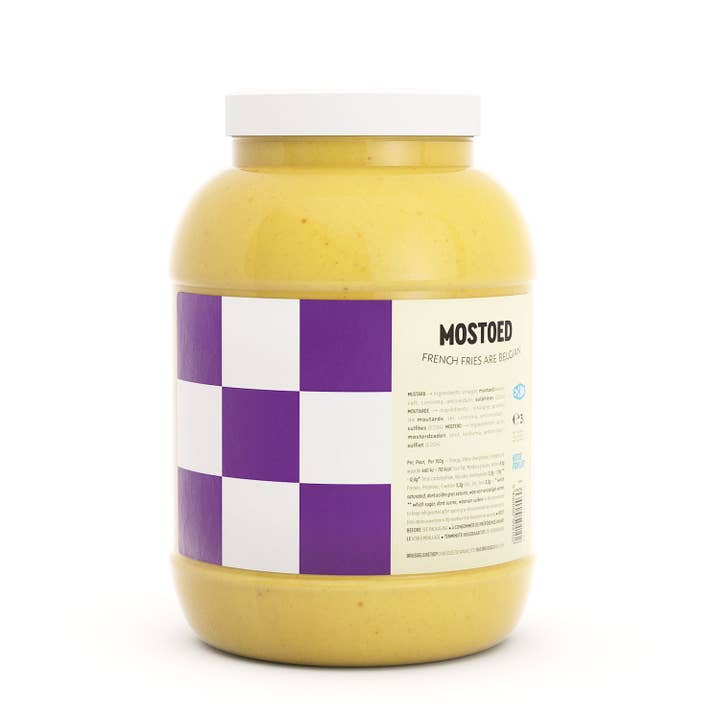 Brussels Ketjep - Wholesale Mustard - Mostoed Sauce 3L - CHR Packaging/Restaurant1