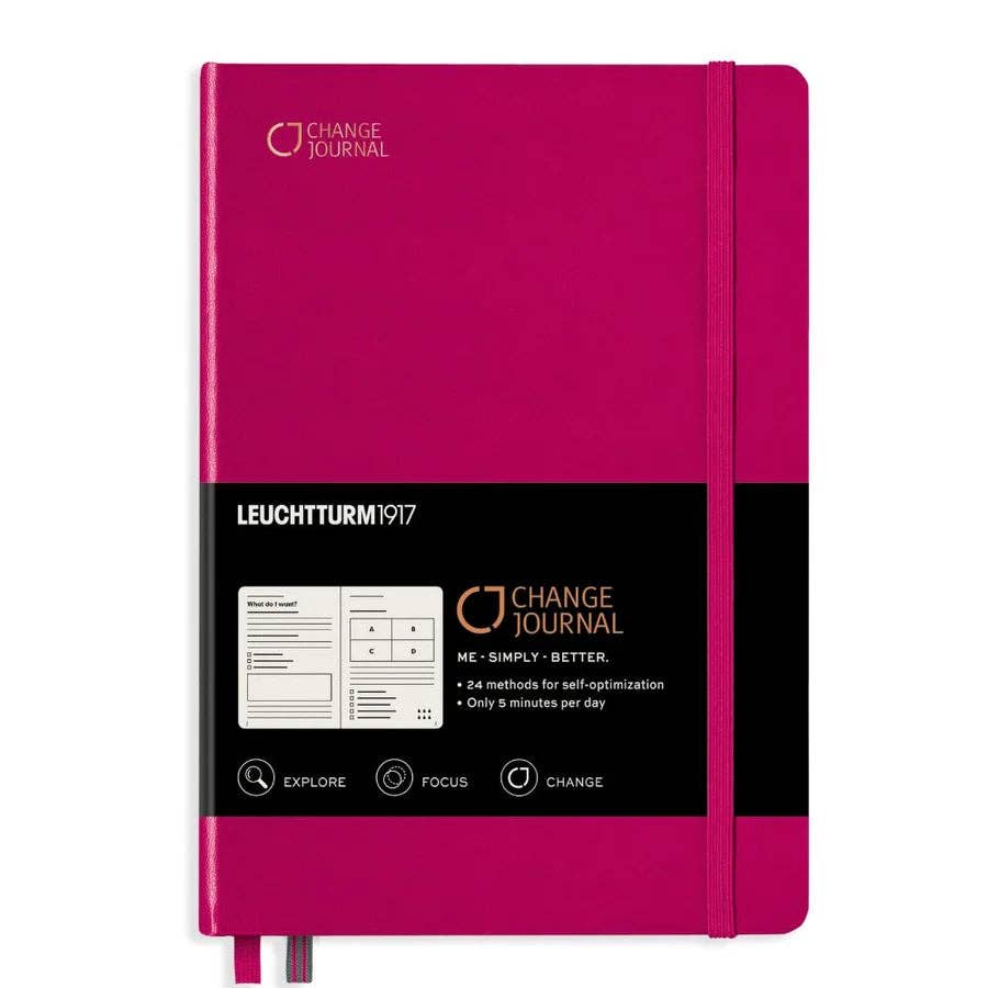 CHANGE JOURNAL - Wholesale Journal/Diary - CHANGE JOURNAL, Leuchtturm1917 Edition - English - Anthracite / Berry / Sage7