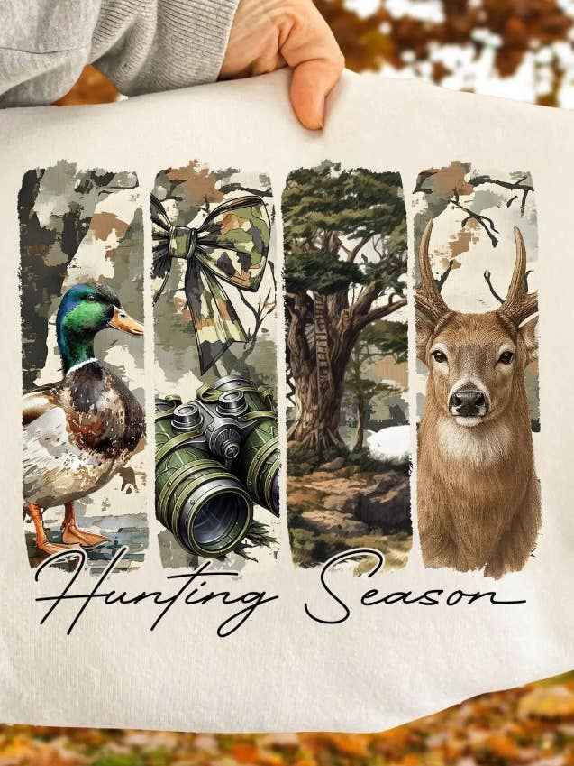 Hunting Season Sweatshirt for wholesale by Funky Monkey