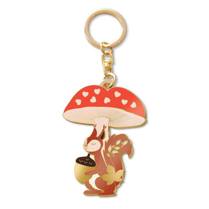 Schlüsselanhänger aus Metall - La Parenthese (unter meinem Champicoeur) für den Großhandel von Hirondelle & Cie