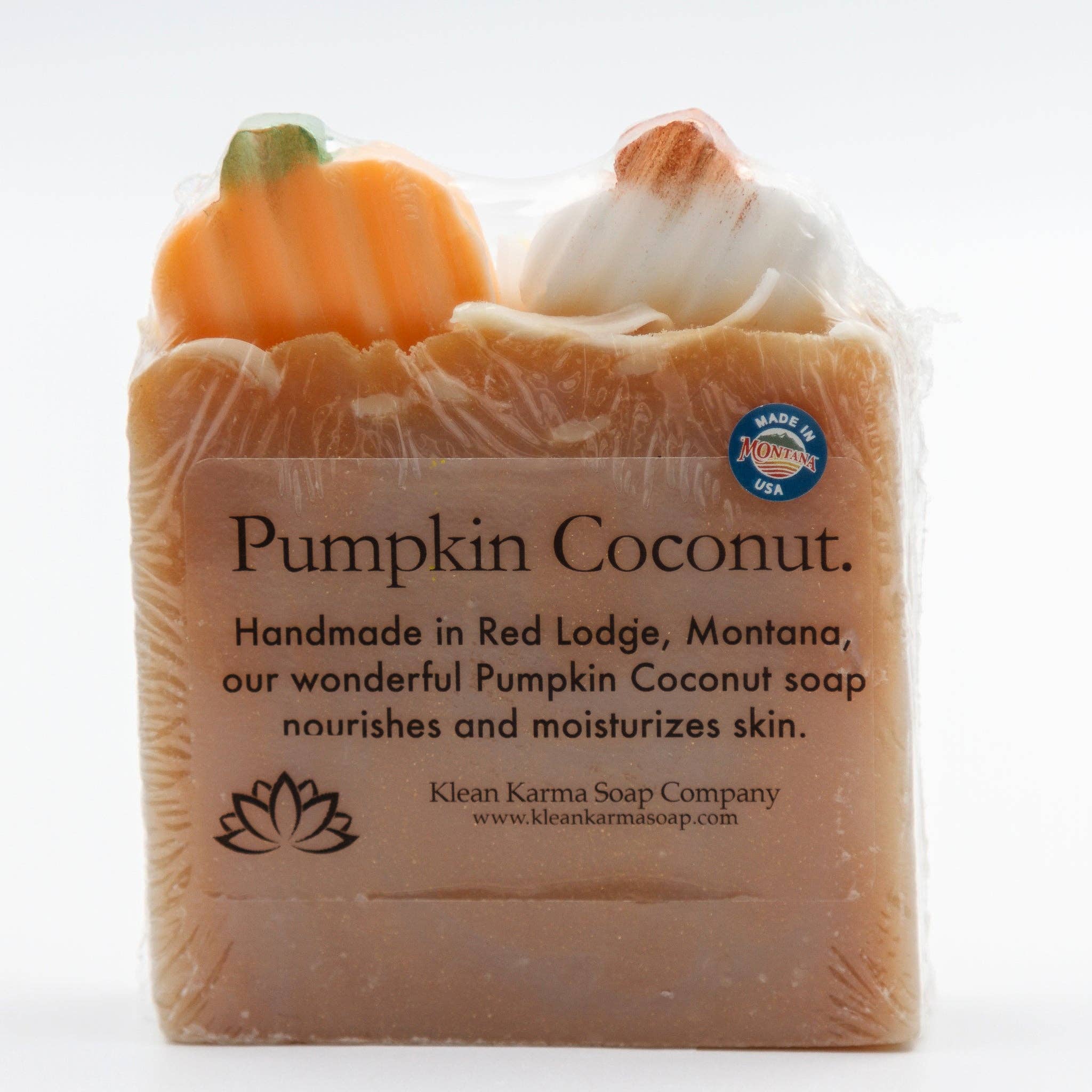Klean Karma Soap Company - Wholesale Bar Soap - Pumpkin Coconut Soap1