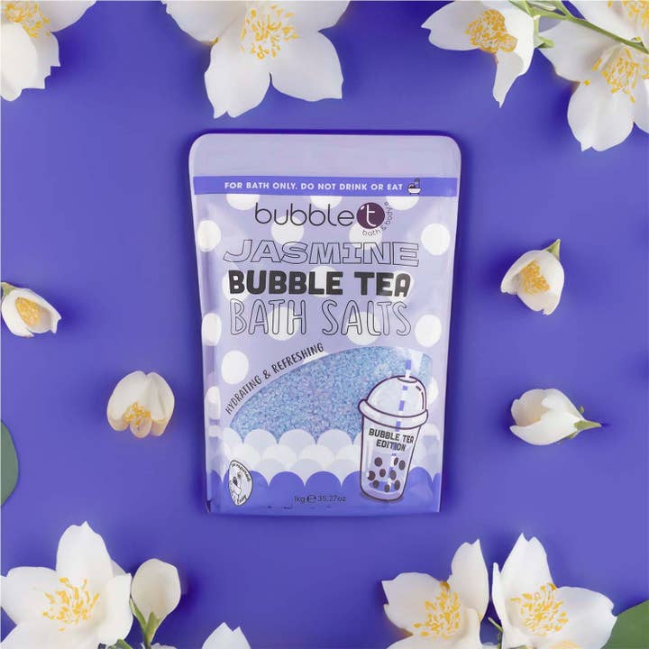 Bubble T Cosmetics - Wholesale Bath Salts - Jasmine Bath Salts - Bubble Tea Edition (1KG)