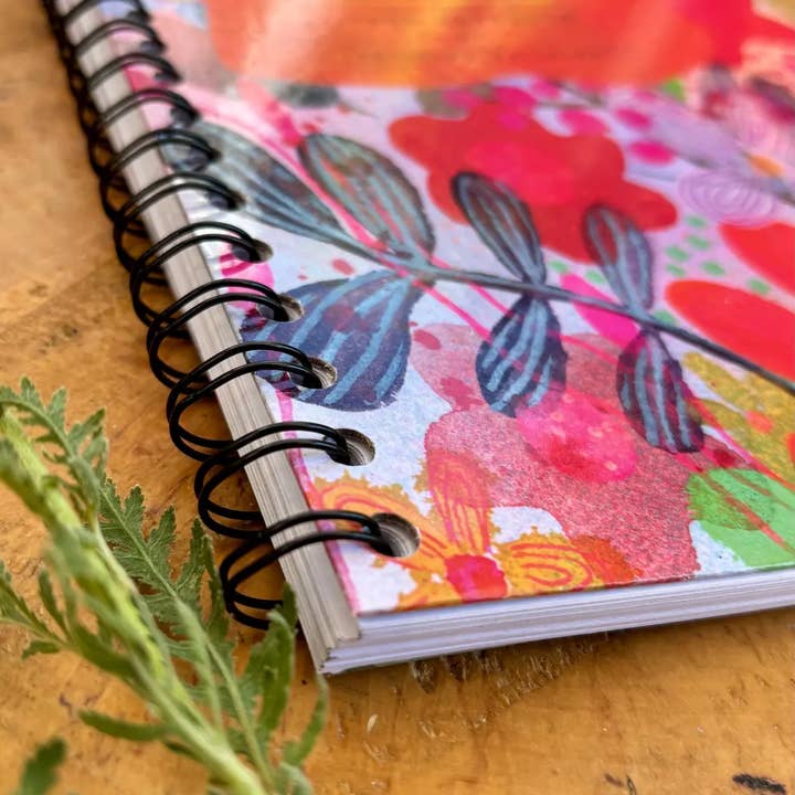 Erika's Whimsical Art – wholesale Notebook – A5 Handmade Illustrated Notebook – Whimsical Lined Journal5