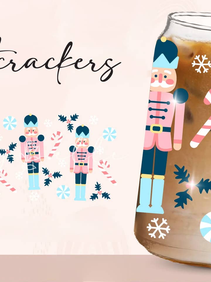 Nutcracker Wrap UV DTF Sticker for wholesale by RBA Transfers