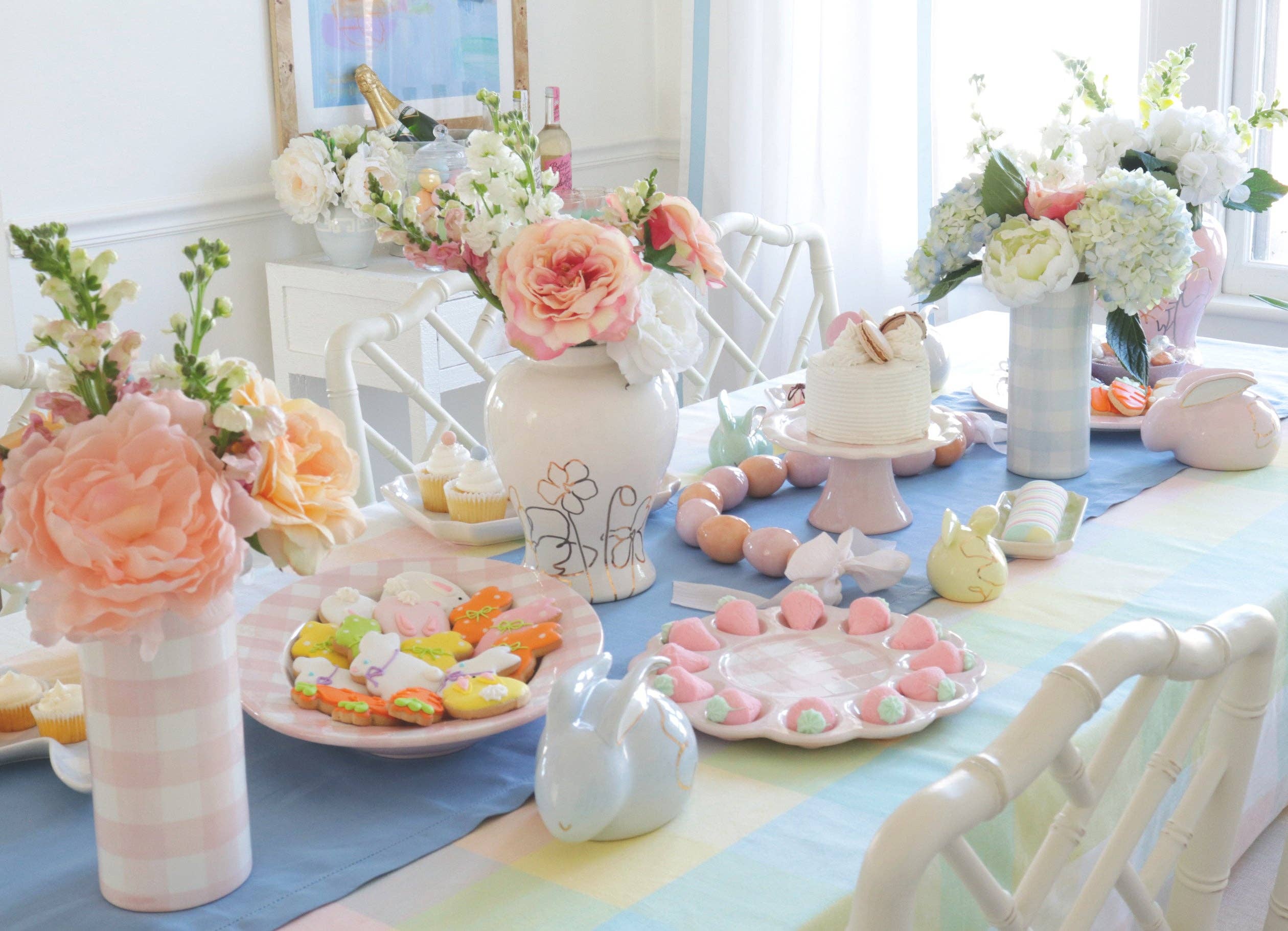 Lo Home | Ruby Clay – wholesale Vas – Gingham Kolumn Vas14