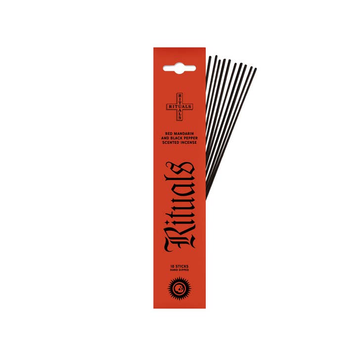 Rituals Red Mandarin and Black Pepper Incense for wholesale by Gold St. Press