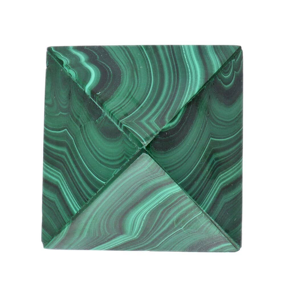 Vives de la Cortada S.L - Wholesale Spiritual Stone/Crystal - Malachite pyramid 3x3cm3
