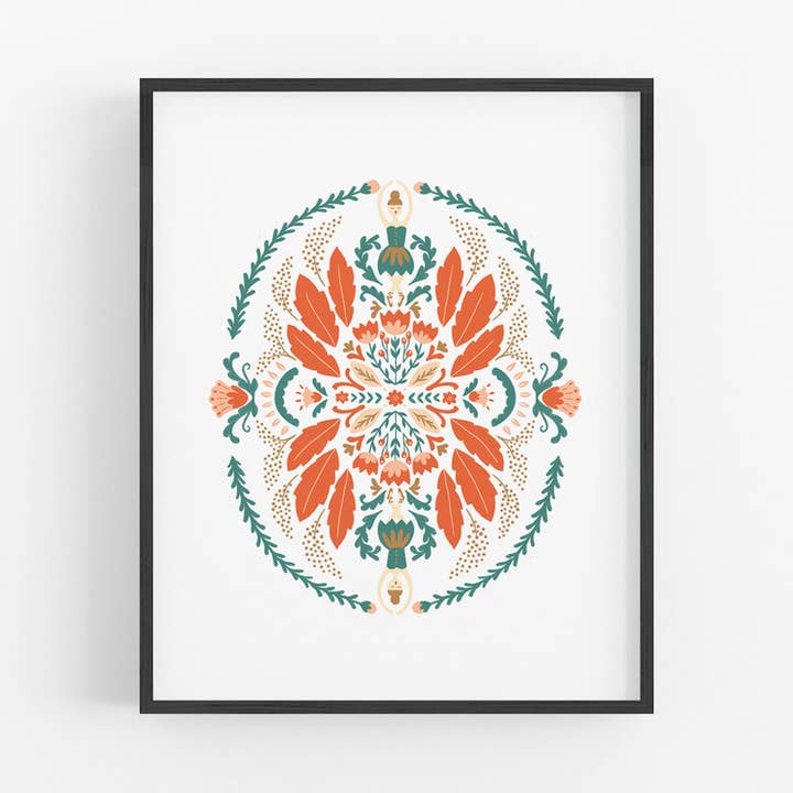 Ballerina Art Print for wholesale by Emily Rae Carlson Paper Goods