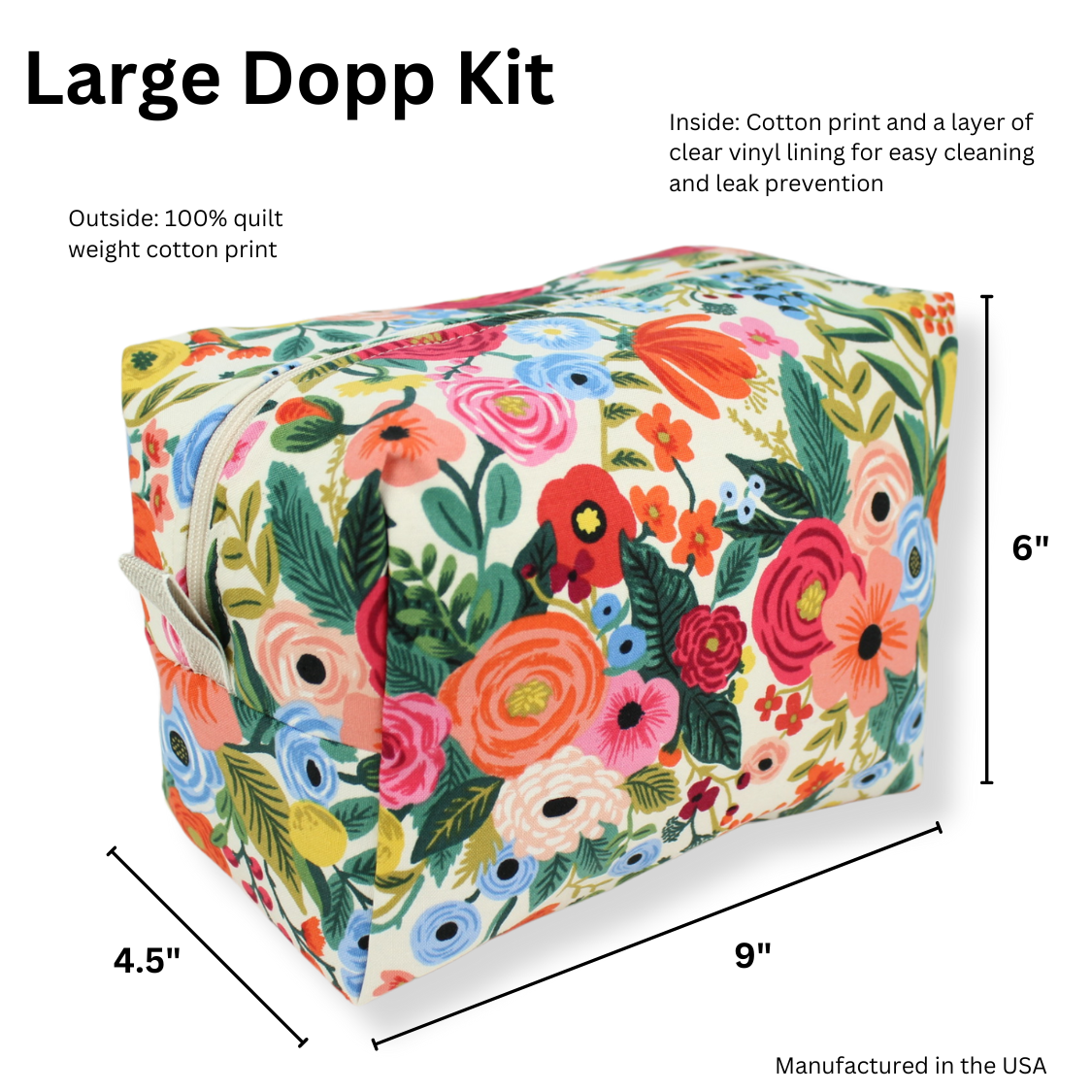 Dana Herbert - Wholesale Toiletry Bag - Women's - The Large Dopp Kit19