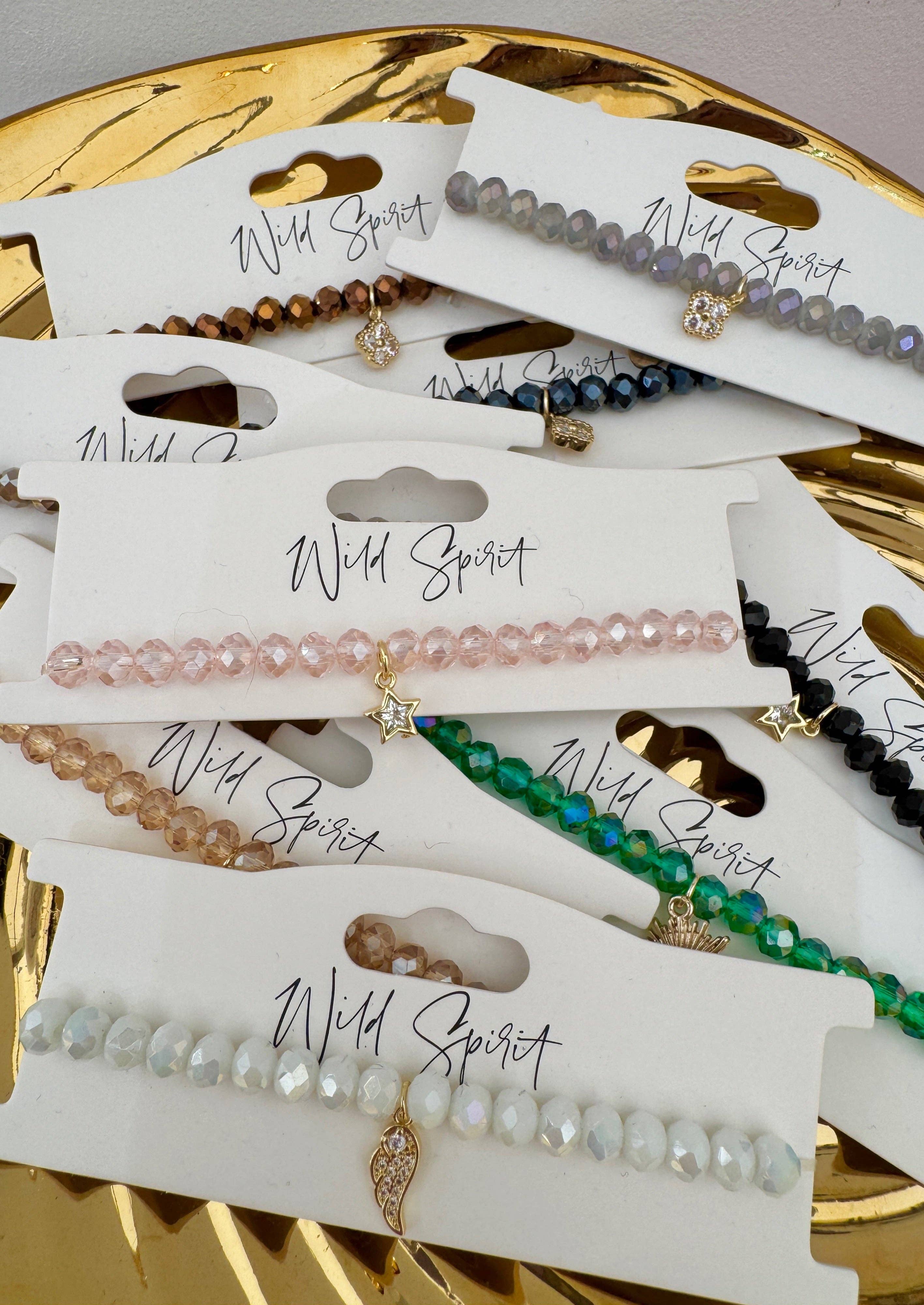 Wild Spirit London – wholesale Charm/dangle bracelet – Gold Wing Twilight Charm Bracelet2