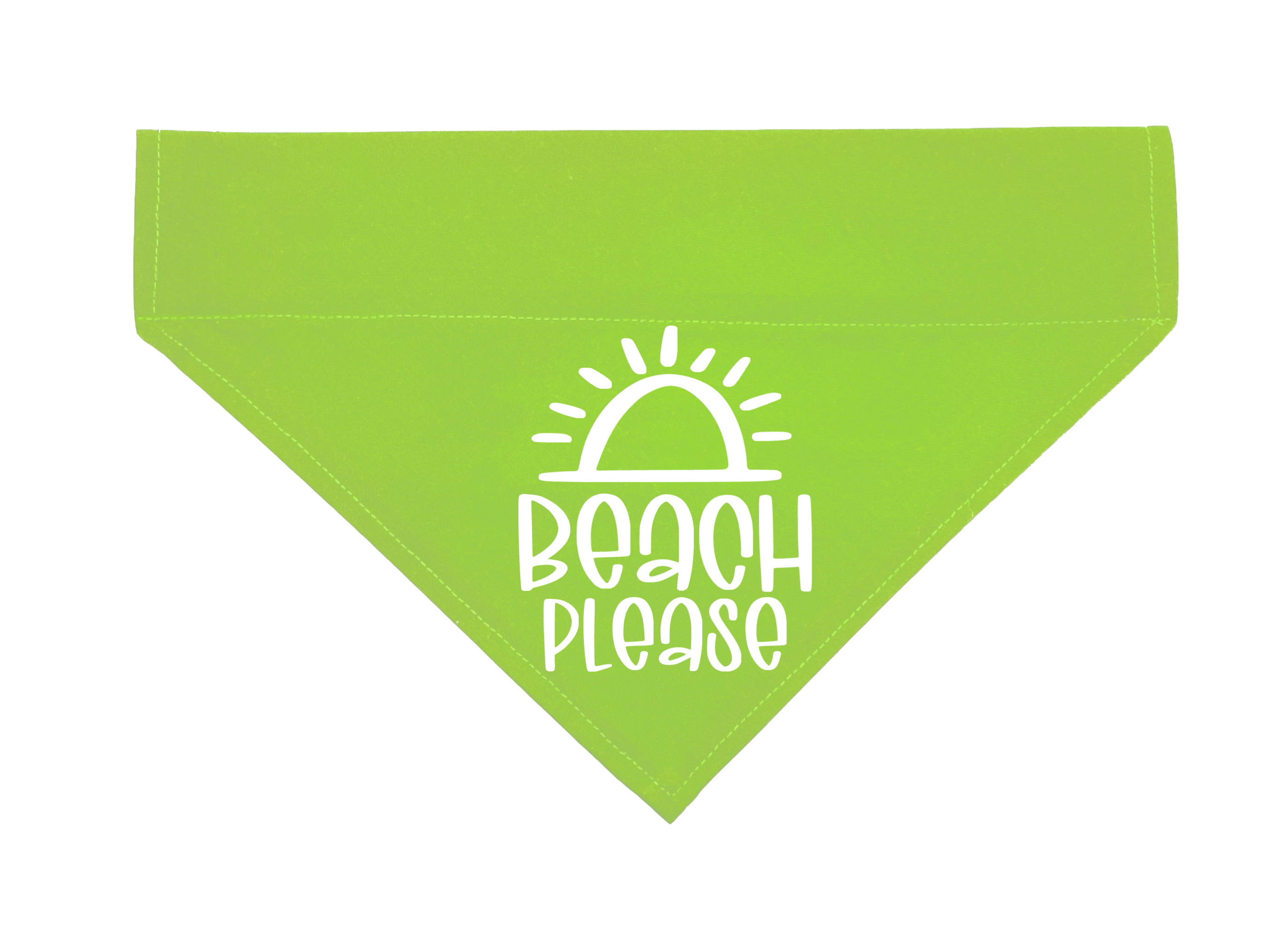 Woofingtons & Company – wholesale Pet bandana – Dog – Beach Please - Funny Quote Over Collar Dog Bandana11
