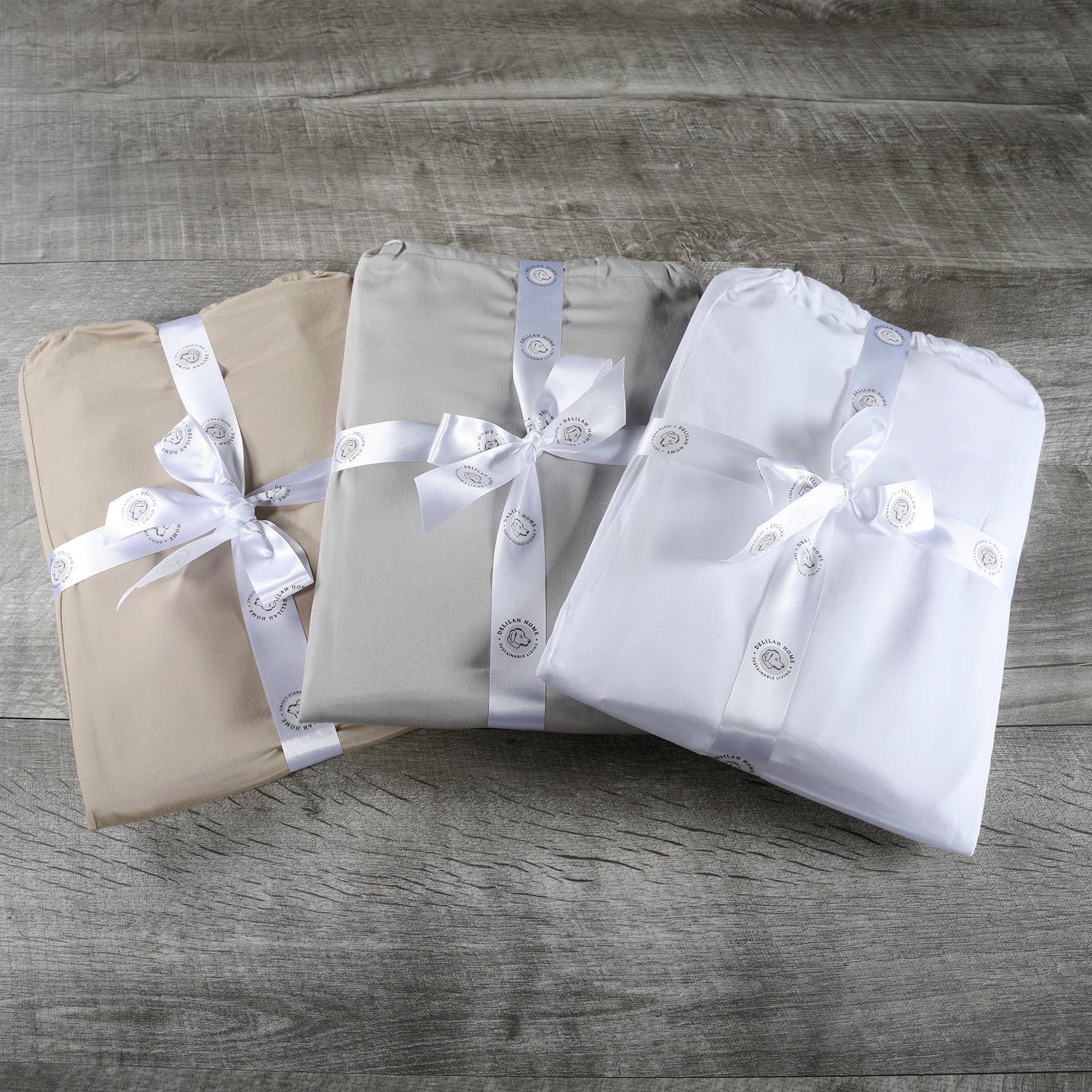 Delilah Home LLC - Wholesale Sheet Set - 100% Organic Cotton Bed Sheets – Queen 4 Piece Set | GOTS 2