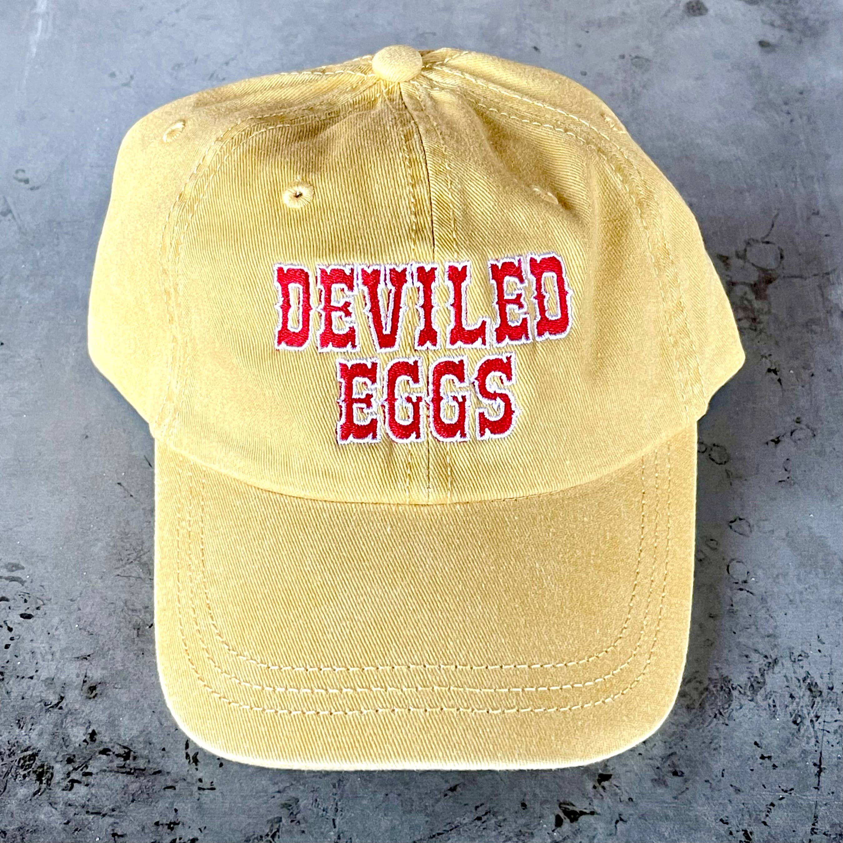 The Silver Spider - Wholesale Baseball Cap - Unisex - Deviled Eggs foodie chef restaurant Baseball Cap Dad Hat1