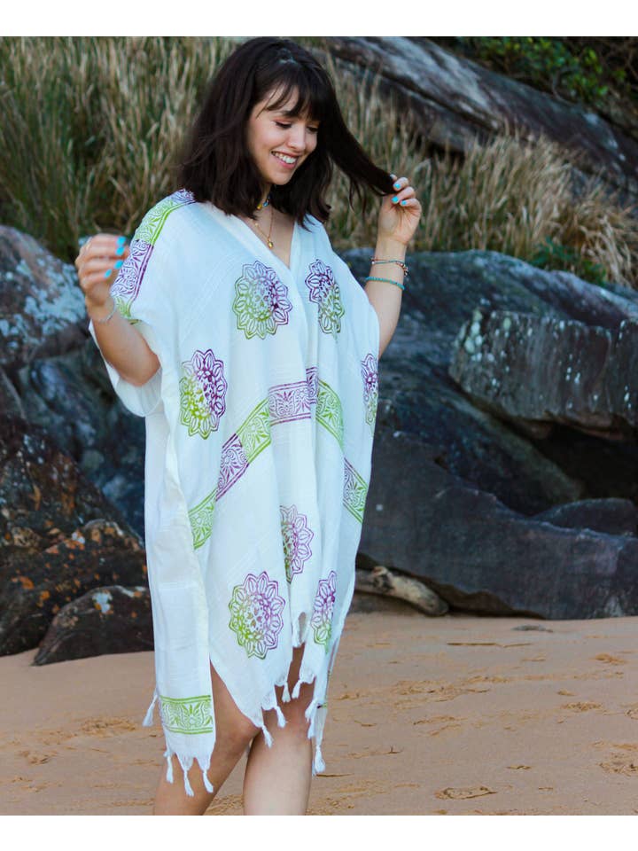 Anakiz Organic – Engroshandel Kimono - Dame – Boheme Bomuld Kimono Cardigan
