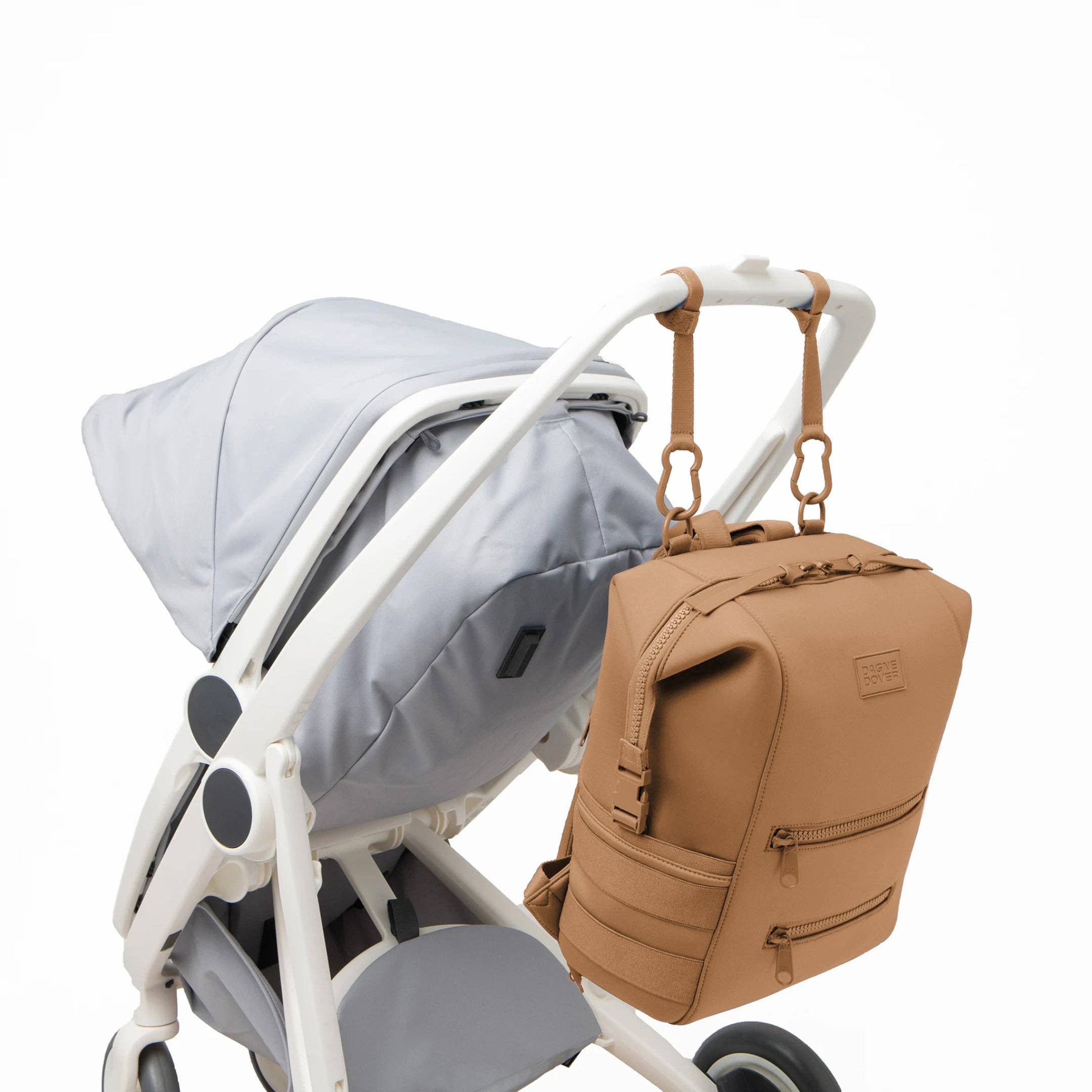 Dagne Dover - Wholesale Diaper Bag - Baby - Indi Diaper Backpack in Camel, Large15