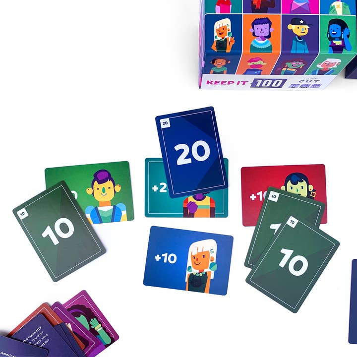 Bubblegum Stuff UK – Großhandel Kartenspiele – Keep it 100: Das Spielkartenspiel