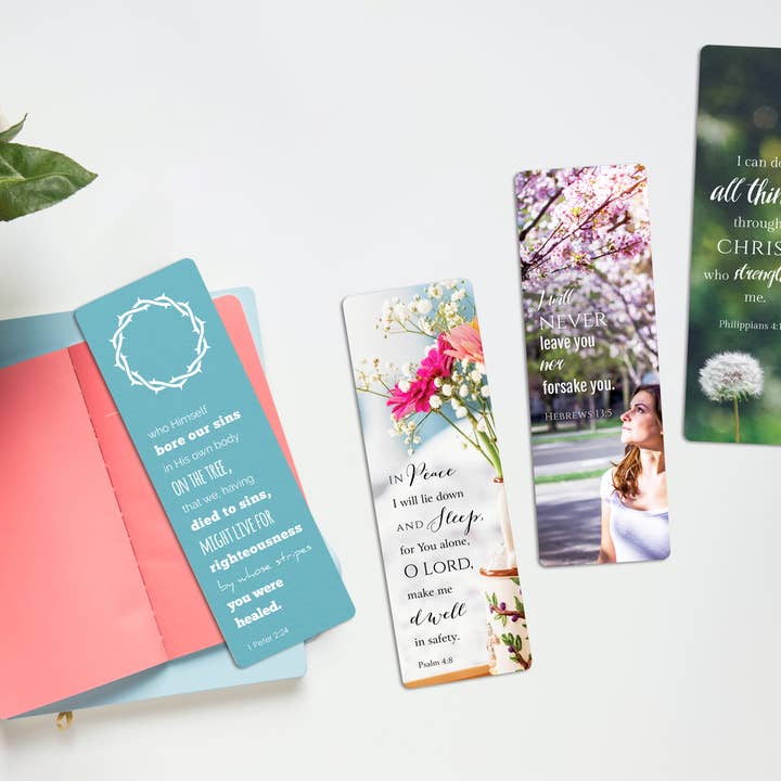 Christian Bookmark based on Scripture for wholesale by Ekdesigns