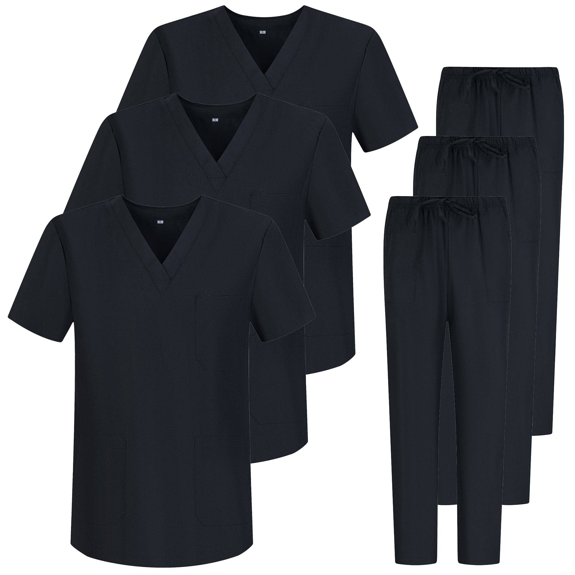 MISEMIYA - Wholesale Healthcare Uniform - Women's - 3-Unit Pack - Unisex Sanitary Uniform 3-6801-68021