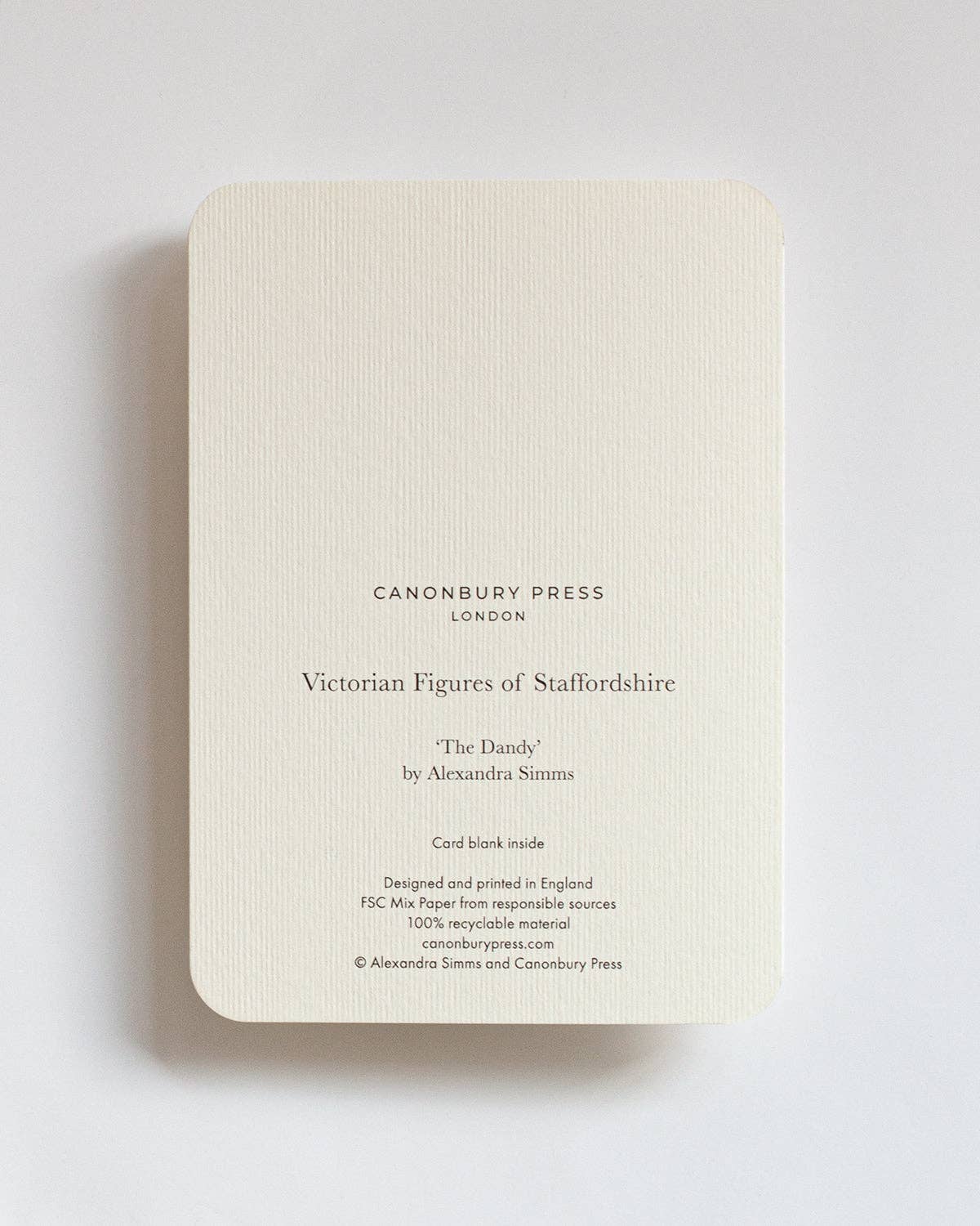 Canonbury Press - Wholesale Everyday Greeting Card - Dandy Greeting Card | Birthday Card | Luxury Cards3