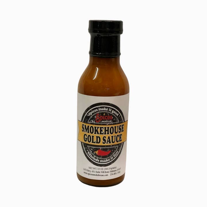 Smokehouse Gold Sauce (Case of Six (6) 12oz Bottles) for wholesale by Smokehouse Crackers