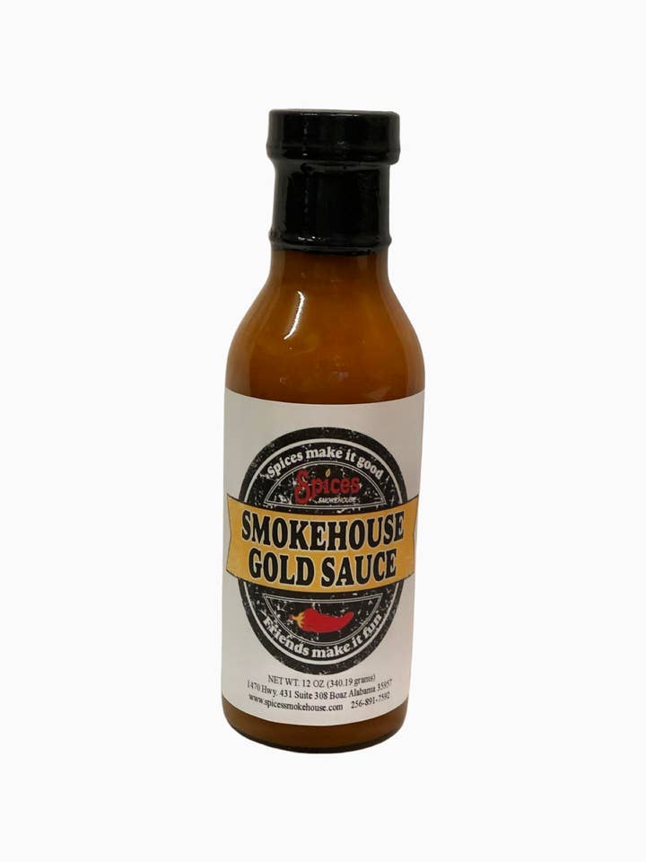Smokehouse Gold Sauce (Case of Six (6) 12oz Bottles) for wholesale by Smokehouse Crackers