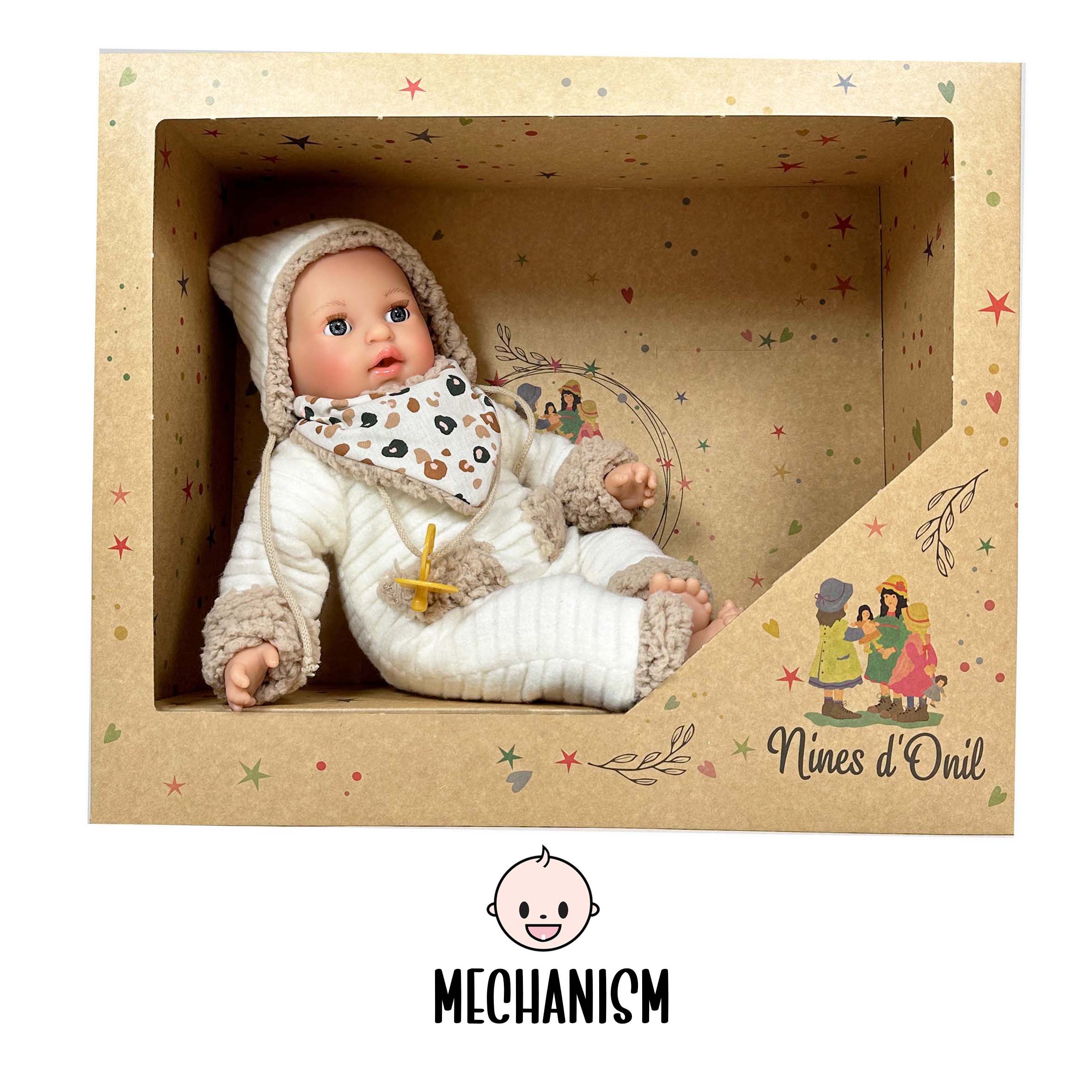 Nines Artesanals d'Onil Dolls – wholesale Doll – Kids – ALEX COZY BEIGE DOLL3