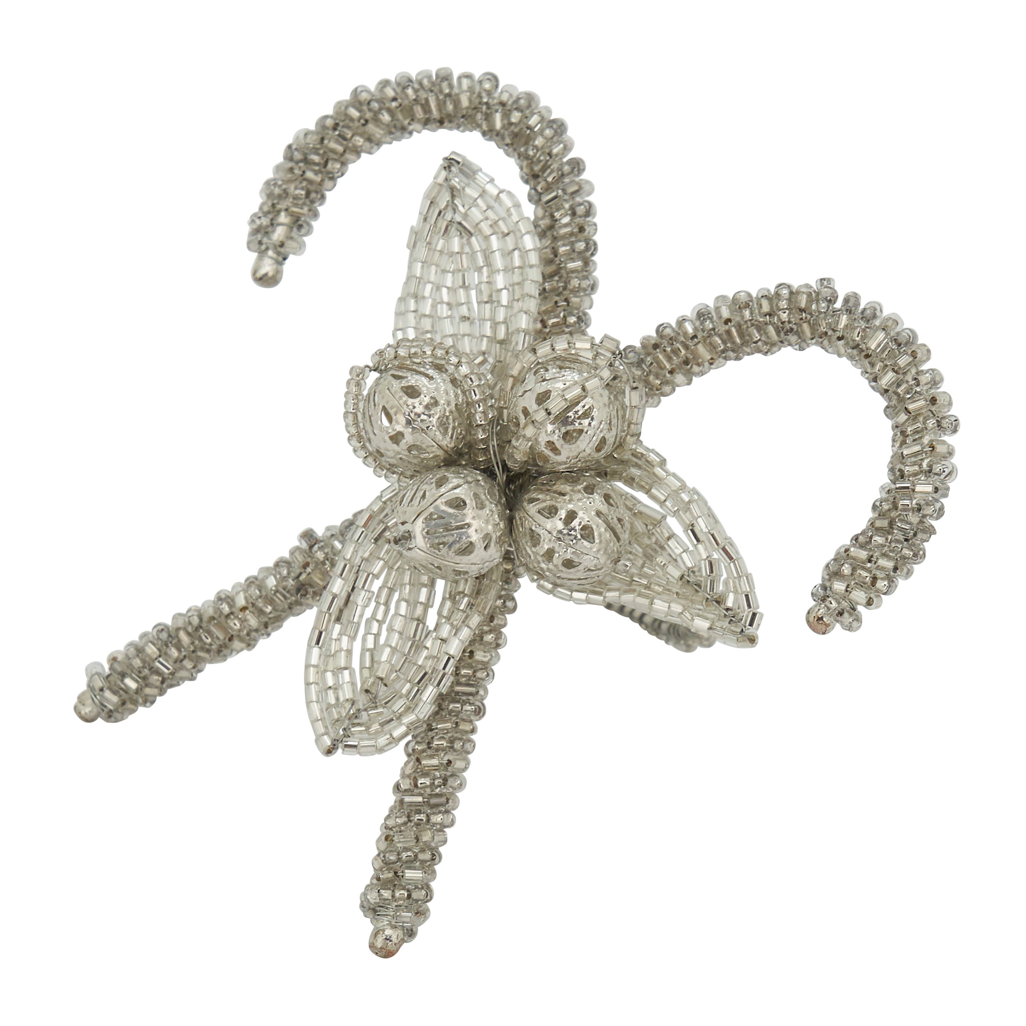 Saro Lifestyle - Wholesale Napkin Ring - Candy Cane Napkin Ring6