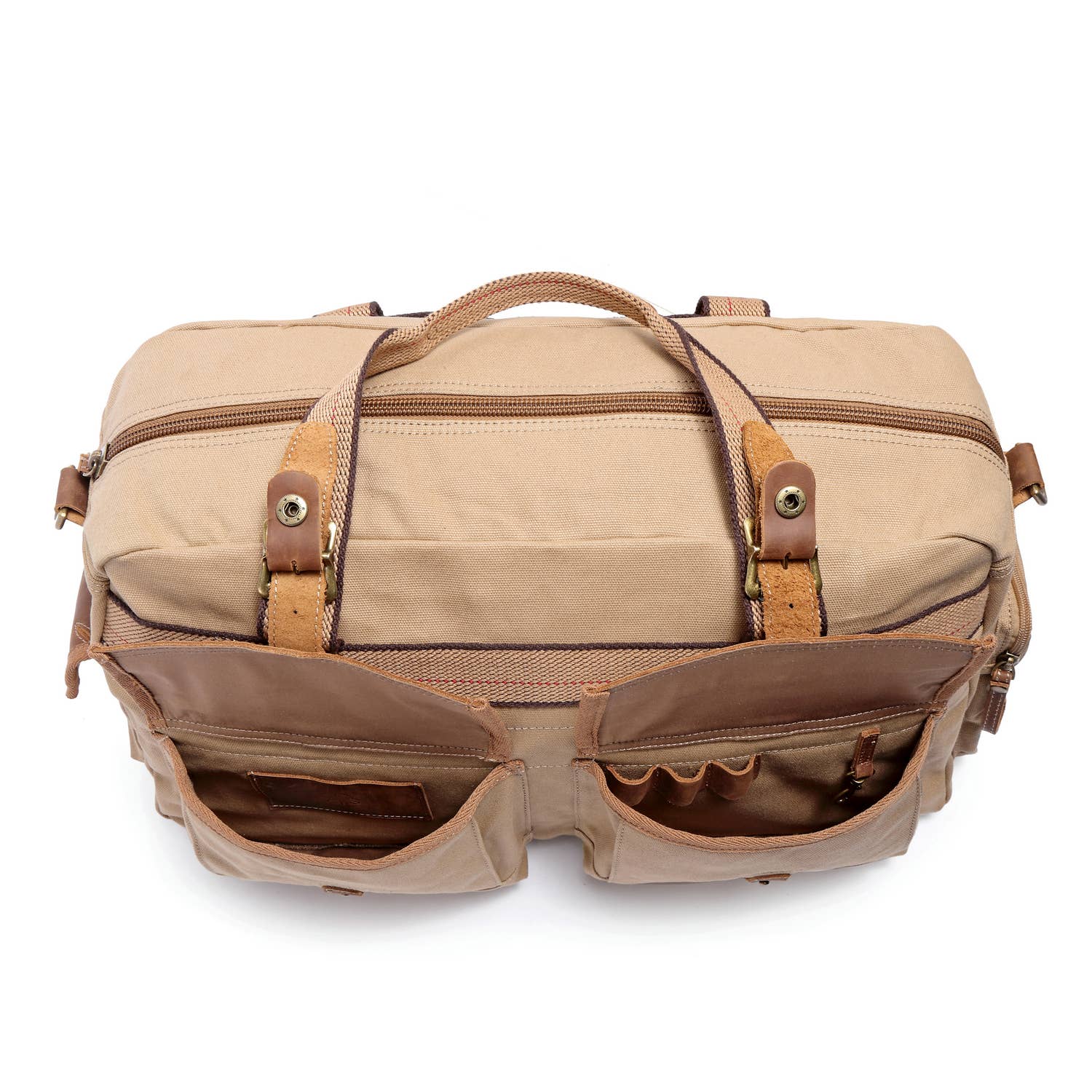 TSD Brand - Wholesale Weekender Bag - Unisex - Turtle Ridge Canvas Duffle Bag28