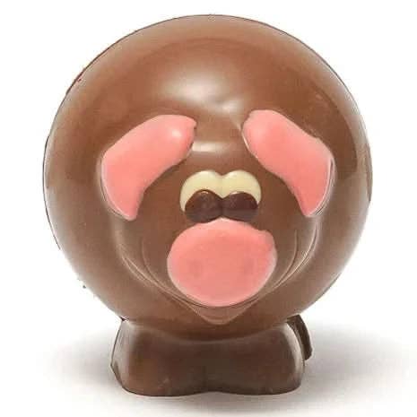 The Belgian Chocolate Makers - Vente Chocolat - Cochon en chocolat au lait 130g0