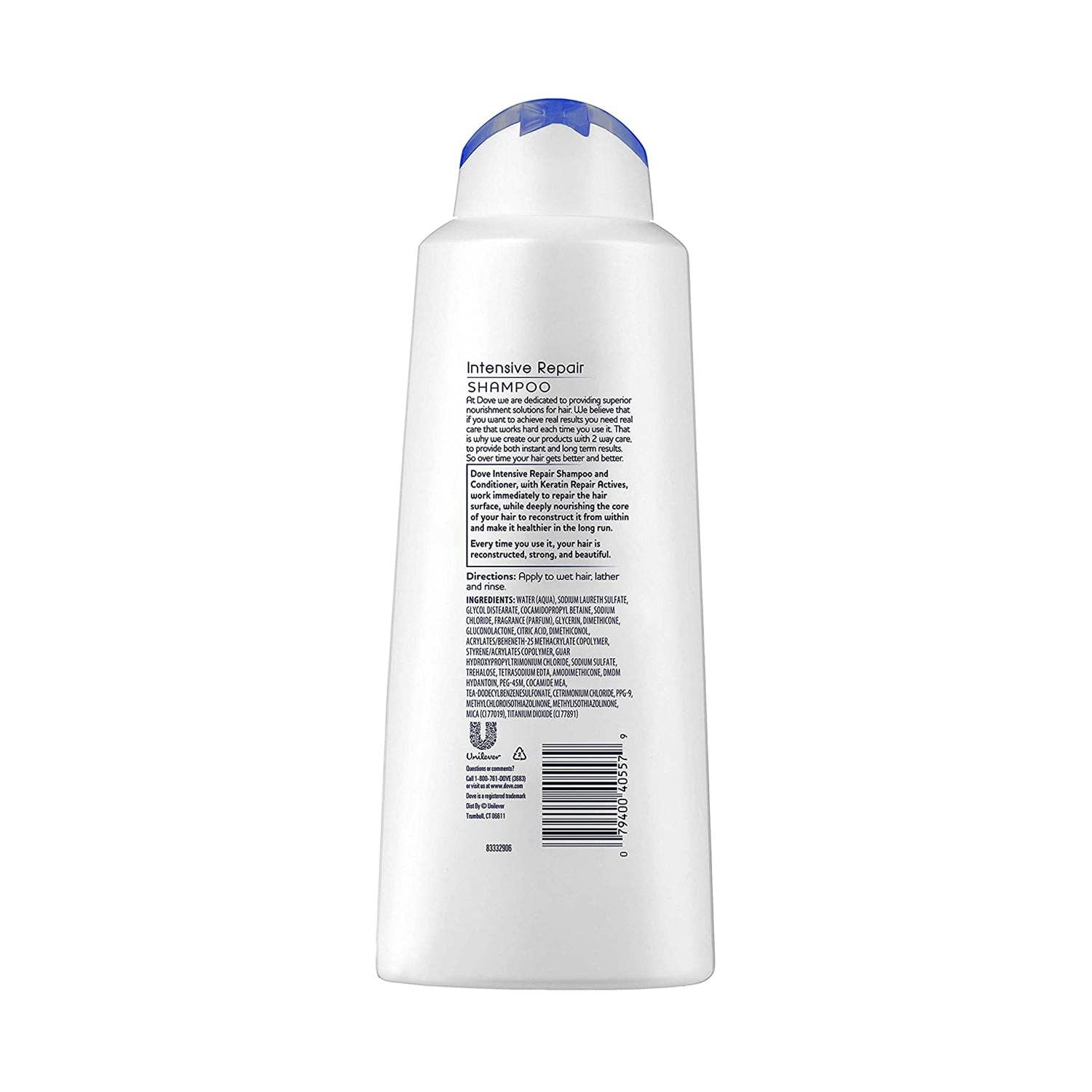 KT Supply – wholesale Hair shampoo – Dove Intense Repair Shampoo 20.4 oz1