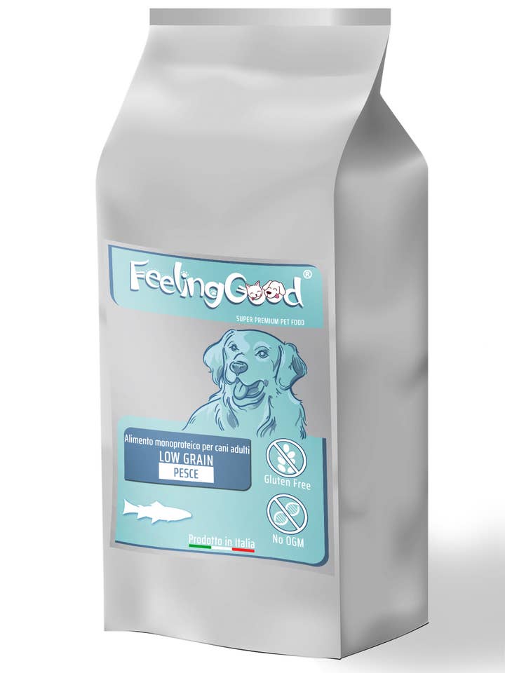 FEELING GOOD FOR ADULT DOGS MAXI FISH AND LOW GRAIN RICE for wholesale by Fantoni s.r.l.