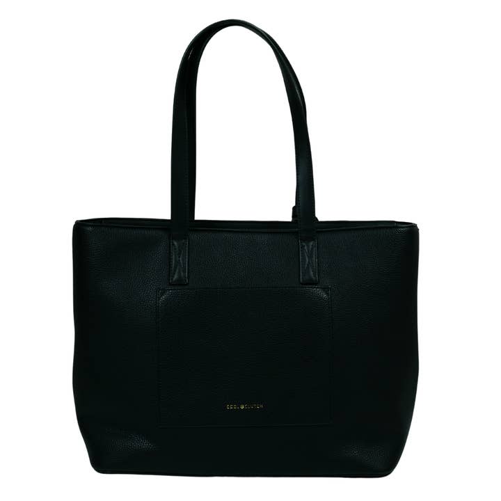 Cool Clutch Pty Ltd - Wholesale Cooler/Cooler Bag - Michelle Cool Clutch (Black & White Stripe) Cooler Bag Tote3