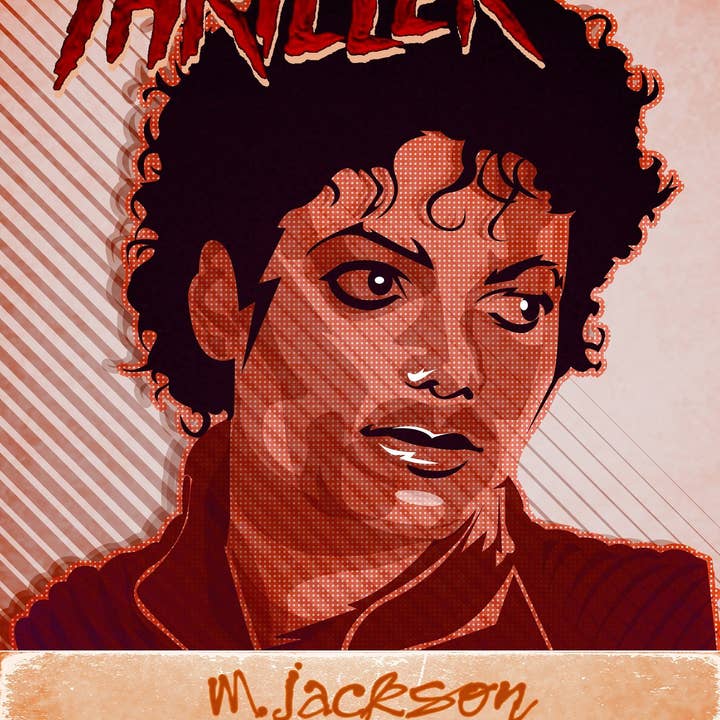 Quincy Ray - Wholesale Poster - Michael Jackson Thriller Print